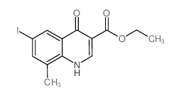 ETHYL 6-IODO-8-METHYL-4-OXO-1,4-DIHYDROQUINOLINE-3-CARBOXYLATE picture