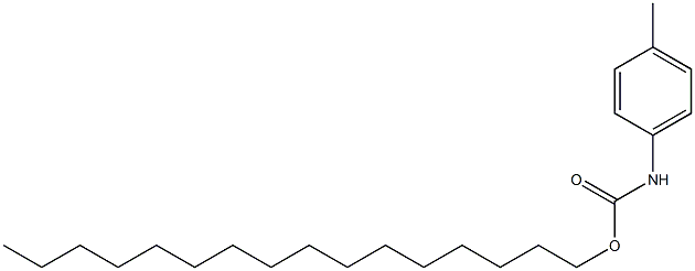 4-methylphenyl-carbamic acid hexadecyl ester结构式