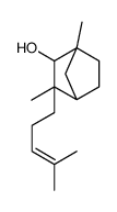 2,4-dimethyl-2-(4-methylpent-3-enyl)bicyclo[2.2.1]heptan-3-ol结构式