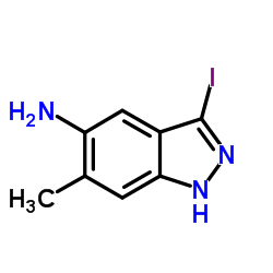 3-Iodo-6-methyl-1H-indazol-5-amine图片