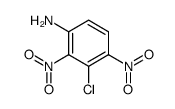 3-chloro-2,4-dinitroaniline结构式
