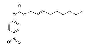 4-nitrophenyl-(E)-2-nonen-1-yl carbonate结构式