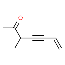 6-Hepten-4-yn-2-one, 3-methyl- (6CI) structure