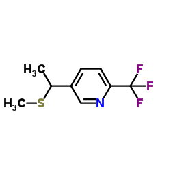 5-[1-(Methylthio)ethyl]-2-trifluoromethylpyridine picture