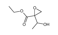 Oxiranecarboxylic acid, 2-(1-hydroxyethyl)-, ethyl ester, (R*,R*)- (9CI)结构式