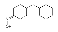 N-[4-(cyclohexylmethyl)cyclohexylidene]hydroxylamine Structure