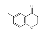 6-碘苯并二氢吡喃-4-酮结构式