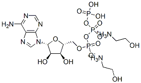 adenosine 5'-triphosphate di(monoethanolammonium) salt structure