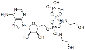 adenosine 5'-triphosphate di(monoethanolammonium) salt结构式