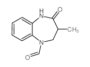 3-Methyl-4-oxo-2,3,4,5-tetrahydro-1H-1,5-benzodiazepine-1-carbaldehyde picture