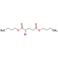 Dibutyl 2-bromopentanedioate Structure