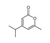 2H-Pyran-2-one,6-methyl-4-(1-methylethyl)-(9CI) structure
