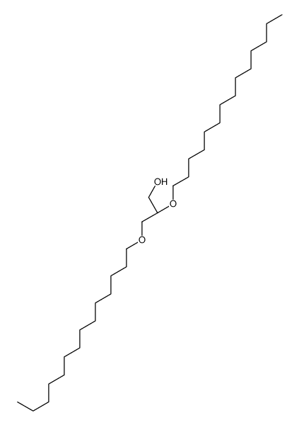 (2R)-2,3-di(tetradecoxy)propan-1-ol结构式