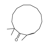 2,2,13,13-tetramethylcyclotridecan-1-one结构式