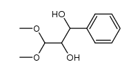 1,1-dimethoxy-3-phenylpropane-2,3-diol Structure