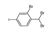 2-bromo-1-(dibromomethyl)-4-iodobenzene Structure