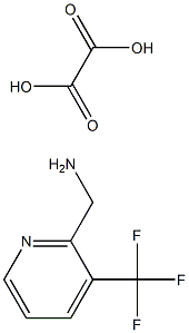 C-(3-Trifluoromethyl-pyridin-2-yl)-methylamine oxalate Structure