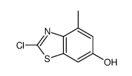 2-Chloro-4-methyl-1,3-benzothiazol-6-ol Structure