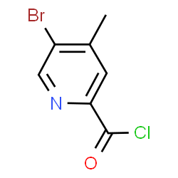 5-Bromo-4-methylpyridine-2-carbonyl chloride picture