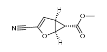3-cyano-6-methoxycarbonyl-2-oxabicyclo[3.1.0]hex-3-ene Structure