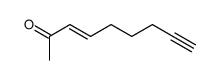 3-Nonen-8-yn-2-one, (3E)- (9CI) structure