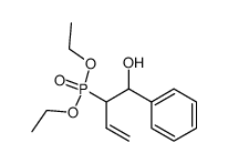 Diethyl α-(α'-hydroxybenzyl)allylphosphonate Structure