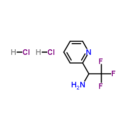 2,2,2-Trifluoro-1-(pyridin-2-yl)ethanamine dihydrochloride Structure