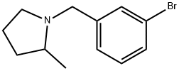 1-(3-bromobenzyl)-2-methylpyrrolidine Structure