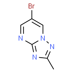 6-Bromo-2-methyl-[1,2,4]triazolo[1,5-a]pyrimidine Structure