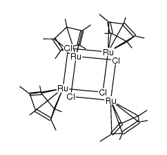 [Ru(C5Me5)(μ3-Cl)]4 Structure
