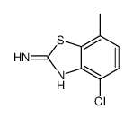 2-Benzothiazolamine,4-chloro-7-methyl-(9CI) Structure