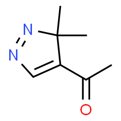 Ethanone, 1-(3,3-dimethyl-3H-pyrazol-4-yl)- (9CI) structure