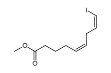 Methyl (5Z,8Z)-9-iodo-5,8-nonadienoate结构式