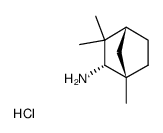 (1S)-2endo-amino-1.3.3-trimethyl-norbornane, hydrochloride结构式