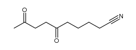 6,9-dioxodecanenitrile Structure