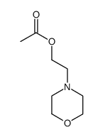 N-(2-ethanoyloxyethyl)morpholine Structure