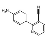 2-(4-aminophenyl)pyridine-3-carbonitrile Structure