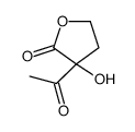 2(3H)-Furanone, 3-acetyldihydro-3-hydroxy- (9CI)结构式