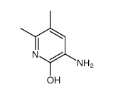 2(1H)-Pyridinone,3-amino-5,6-dimethyl-(9CI) structure