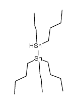 1,1,1,2,2-pentabutyldistannane Structure