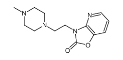 3-[2-(4-methylpiperazin-1-yl)ethyl]-[1,3]oxazolo[4,5-b]pyridin-2-one Structure