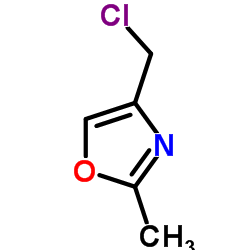 4-(Chloromethyl)-2-methyl-1,3-oxazole Structure