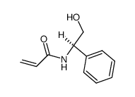 N-((R)-2-Hydroxy-1-phenyl-ethyl)-acrylamide结构式