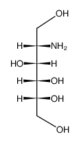 2-amino-2-deoxyglucitol Structure