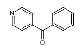 4-Benzoylpyridine structure