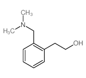 2-[2-(dimethylaminomethyl)phenyl]ethanol structure