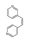 3,4'-ethene-1,2-diyl-bis-pyridine Structure