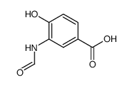 3-Formylamino-4-hydroxy-benzoesaeure结构式