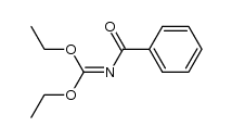 N-(di-ethoxymethylene)-benzamide结构式