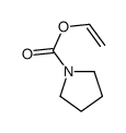 1-Pyrrolidinecarboxylicacid,ethenylester(9CI) Structure